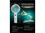 Foldable 3.75X 7X Magnifying Lamp Lens Dia. 70mm - Handheld & Desk - 8 LED USB-Powered [PRK MA-025]