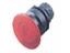 Push Button Actuator Switch Illuminated Latching • Red Mushroom Button • Black 30mm Bezel [PM305LR]