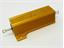 Wire Wound Aluminium Housed Resistor • 50W • 15Ω • ±5% • Axial, Size 50x16x16mm [RB50 15R]