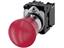 Sirius Act Emergency Stop Mushroom Pushbutton, 22 mm, Round, Metal, Shiny, Red, 40 mm, Positive Latching, According to EN ISO 13850, Rotate-to-Unlatch, without Yellow Backing Plate, with Holder, 1 NC, 1 NC, Screw Terminal [3SU1150-1HB20-1PA0]