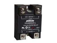 Solid State Relay 25A CV=85-280VAC Load Voltage 480VAC Zero Cross LED Indication + TVS Protection [KSI480A25-LT]