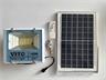 VITO 100W Solar Floodlight Aluminium Alloy Body, Includes Remote + 10W Solar Panel, 6500K IP67 [SOLAR FLOODLIGHT KIT RS-128100]