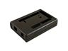 ABS Plastic Hand Held Enclosure for Arduino Mega 2560, Black in Colour, Size : 110mmx75mmx25mm [1593HAMMEGABK]
