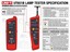 Lamp Tester Test Voltage Around 3000V, Test Frequency : 68kHz~72kHz, Continuity Test : 0~1KΩ, Extended Antenna, Flashlight, LED Alarm, Buzzer Alarm, Low Batt Indication, Auto PWR OFF [UNI-T UT651B]