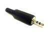 Stereo , Inline 2.5mm Ø Audio Plug • Plastic with Sleeve [MP103AM]