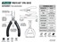 Micro Long Nose Plier 4" {PLR501E} [PRK 1PK-501E]