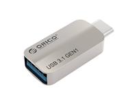 Orico USB Type-C ~ USB A 3.10 Chargesync on the go adaptor-Silver [ORICO CTA2-SV]