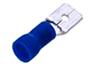 Insulated Disconnect Lug • Male • 6.4mm Stud • for Wire Range : 1.17 to 3.24 mm² • Blue [LT25063]