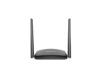 Hikvision Wireless Router 300Mbps, WiFi4, 2x5dBi External Antennas, IEEE 802.11b/g/n @2.4GHz, EIRP Power(Max) 18.5dBm, 4×RJ45 10/100 Mbps Auto-Negotiation, WPA-PSK/WPA2-PSK , WPA/WPA2, 174.82×96.45×181.06mm, PSU:9VDC 0.6A, 134g [HKV DS-3WR3N]