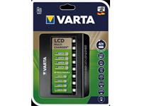 Universal Battery Charger 2-8pcs (AA/AAA) Ni-MH Output 100-240VAC, LCD Display [BATT CHGR 57681 VARTA]