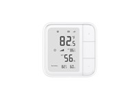 Aqara Climate Sensor W100, 3.4inch LCD Display, Temperature:-20°C~+50°C With ±0.3°C Accuracy, Humidity (0%~100% RH With ±3% Accuracy), 3xProgrammable Buttons, Remote HVAC Control, 2xCR2450, Matter, Works with Apple Home, Alexa, Google & More [AQARA CLIMATE SENSOR W100]