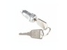 Key Switch Mini Flat SPST Key Pull 1 1A OFF/ON 2T [IGS1091B-1 KEY#134]