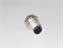 Circular Connector M12 A Code Male 4 Pole. Screw Lock Rear Panel Entry Front Fixing Solder Terminal. PG9 - IP67 [PM12AM4R-S/9]