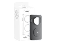 Aqara Video Doorbell G4 Weatherproof Silicone Case Black, Designed to Seamlessly Fit Your Doorbell, This Durable Cover Offers Unparalleled Protection Against Rain-Snow-Dust & Harsh Sunlight, Ensuring Your Device Stays in Top Condition Year-Round [AQARA VIDEO DOORBELL G4 CASE]