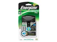 Battery Charger Accu-Pro for Ni-MH 2 or 4 AA/AAA 2Pin Euro Plug * Includes 4 X NH-AA2000mAH Batteries* [BATT-CHGR ACCU-PRO ENERGIZER]