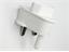 15A Plugtop Adapter with 2pin top entry Socket [EUROMATE PLUG-1]