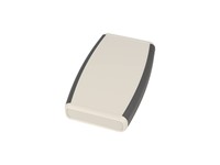 ABS Enclosure with Batt Door 147 mm x 89 mm x 25 mm Soft Side Black [1553DGYBAT]