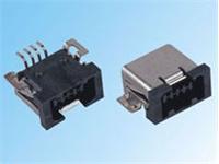USB Mini “A” Type 4-Pin Female Connector SMT and DIP [XY-USB174]