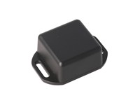 ABS Enclosure 35 mm x 35 mm x 20 mm Black Flanged Lid [1551MFLBK]