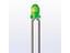 3mm Round Low Current LED Lamp • Green - IV= 2mcd • Green Diffused Lens [L-934LGD]