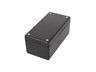 Polystyrene Enclosure 132MM X 66MM X 43 MM Black Water-Tight [1594DWBK]