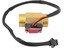 Water Flow Sensor ZJ-B7 Consists of a Copper Body, A Water Rotor, and a Hall-Effect Sensor. [BDD G1/2IN WATER FLOW SENS BRASS]