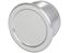 Vandal Resistant Piezo Switch Ø22mm Momentary Finger Location Button 1 N/O - 1 - 24VAC/DC - 1A max with 50cm Flylead - IP68 - Stainless Steel [AVPZ22FL-M1S/WL50]