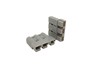 175A/600V 3 Pole Crimp Connector Grey come with Rubber Seals [SB175/3-ECN GY]