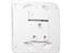 Complete Unit - Single Switched Socket Outlet with Indicator 100mmx100mm) (White) - No Cover [VETI VL21WT]