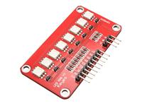 Full Colour LED Module for Arduino with 8 x SMD5050 RGB LEDs [GTC FULL COLOUR LED MODULE-ARDUI]