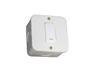 Complete Unit - One lever one-way switch (3x3) - white [VMC111WT]
