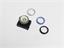 Push Button Actuator Switch Illuminated Latching • Blue Flush Lens • Metallic Silver 30mm Bezel. Consists of 02HP.A, TO2-AC-CA.F4, TO2-AC-FI.F, TO2-AC-FR.L9. [P301LBS]