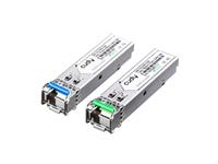 Cudy Single Mode 1.25G LC Bi-Directional SFP 20km, SM100GSB-20A:1310nm FP Laser & 1550nm PIN Photodetector - SM100GSB-20B:1550nm DFB Laser and 1310nm PIN Photodetector, Ethernet Channel Speed:1.25GB/s, Fibre Channel Speed:1.06Gb/s, Voltage:3-15~3.45V [SM100GSB-20AB]
