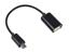 Micro USB Lead (Blackberry) Male to USB-A Female, 7.5cm Length [USB CABLE 7CM AF-MICRO #TT]