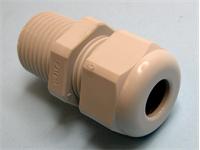 Polyamide Cable Gland M16X1.5 Elongated for Cable 4-8mm Grey in Colour [CGP-M16X1,5L-05-GY]