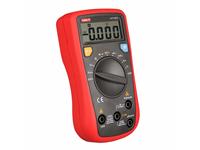 Digital Multimeter 500V AC/DC 10A AC/DC , Res/Cap/Freq & Temp: -40~100C , Duty Cycle 0.1% ~ 99.9% , Diode + Continuity Buzzer , Auto Power Off , Data Hold , Max Display 3999 [UNI-T UT136C]