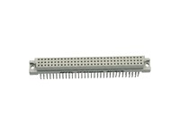 89296-4 Socket 96W Row A,B & C (RABC) Straight PCB [96S 6033 0731 2]
