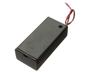 9V Battery Box Pack Holder With On/Off Power Switch Toggle Black [9V BATTERY HOLDER+SWITCH]
