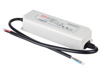Meanwell AC-DC Single Output LED Driver Constant Voltage (CV); Output 12VDC AT 10A; Cable Output, 120W, Input Voltage: 180 - 305VAC, 47- 63HZ, IP67, No Dimming [LPV-150-12]