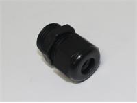 Cable Gland Polyamide PG11 for Cable 3-7mm Black [CGP-PG11-04-BK]