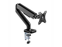 WINX Rise Pro Full Motion Monitor Arm, Supports:17″~32″ Monitors, Full Motion Swivel, Tilt & 180° Rotation Mechanism, VESA Compatible 75×75 , 100×100 , Max Weight:9kg, Installation:Clamp or Grommet, Fits Desks:10~85mm Thick, Up to 90° Left & Right [WINX-BR105]
