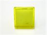 18x18mm Yellow Square Translucent Lens [T1818YL]