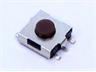12VDC 50mA Brown Round Button SMD Tactile Switch with 1.1mm Lever in 6x6mm Size [DTSGF62N]