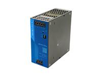 DIN Rail Metal Case Hi Perf./Hi Reliability Switch Mode Power Supply with Active PFC. Input: 85 ~ 277VAC/120 - 390VDC. Output 24VDC @ 10A IECEx/Atex Certified [LIMF240-23B24]