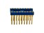 PRECI Socket DIL Wire-Wrap 2Level, 25/, 75AU [122-13-318]