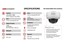 Hikvision Acusense Fixed Dome Network Camera, 2MP, H.265/H.265+/H.264+/H.264, 25fps (1920 × 1080, 1280 × 720), 2.8mm Lens, 30m IR, 120dB WDR, Built in Microphone, Audio, Alarm, Powered by Darkfighter, Built-in Micro SD/SDHC/SDXC slot, up to 256 GB, IP67 [HKV DS-2CD2126G2-ISU (2.8MM)]