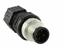 4 Pin Male IP68 Circular Sensor Connector with Solder Termination without Strain Relief [12D-04BMMM-SL8001]