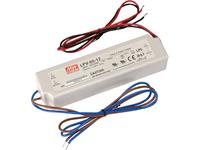 Meanwell AC-DC Single Output LED Driver Constant Voltage (CV); Output 12VDC AT 5A; Cable Output, 60W, Input Voltage: 90 - 264VAC, 47- 63HZ, IP67, No Dimming [LPV-60-12]