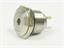 Ø16mm Vandal Proof Stainless Steel IP65 Push Button and Blue 12V LED Dot Illuminated Switch with 1N/O Momentary Operation and 2A-36VDC Rating [AVP16F-M1SDB12]