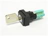 18x24mm Rectangular Key Switch Alternative IP65 • L type 90° two Inlet • Solder • 2P [K1824L2SL2-65]